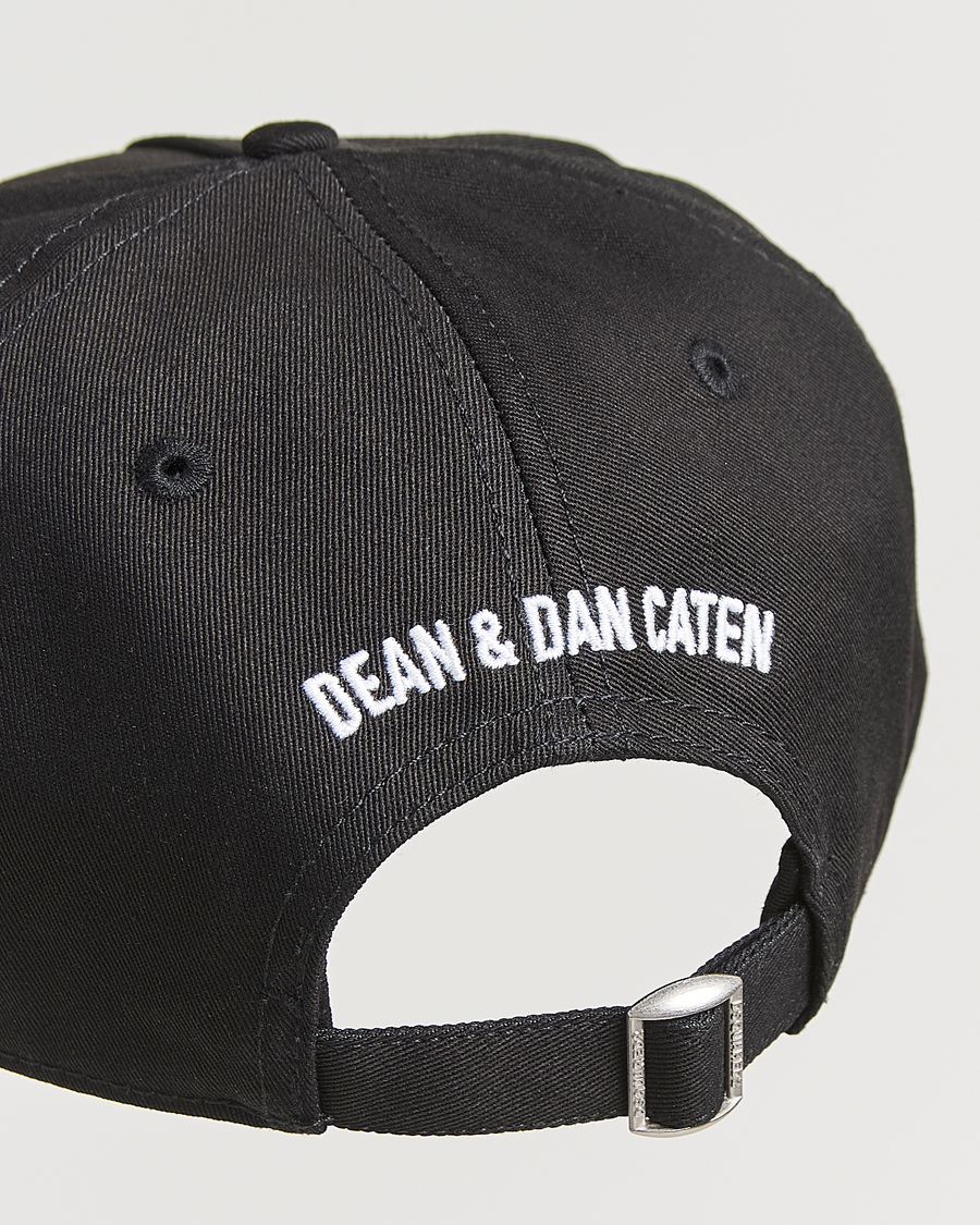 Herre | Dsquared2 Icon Evolution Baseball Cap Black/White | Dsquared2 | Icon Evolution Baseball Cap Black/White