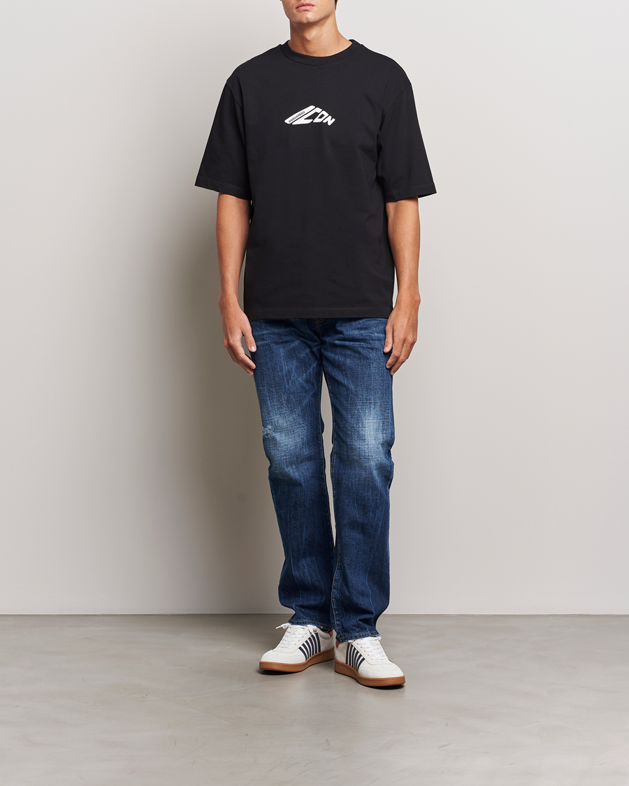 Herre | T-Shirts | Dsquared2 | Icon Evolution T-Shirt Black
