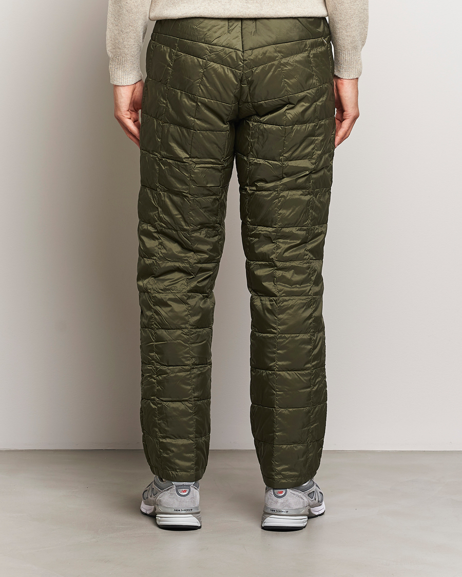 Herre | Bukser | TAION | Regular Straight Down Pants Dark Olive