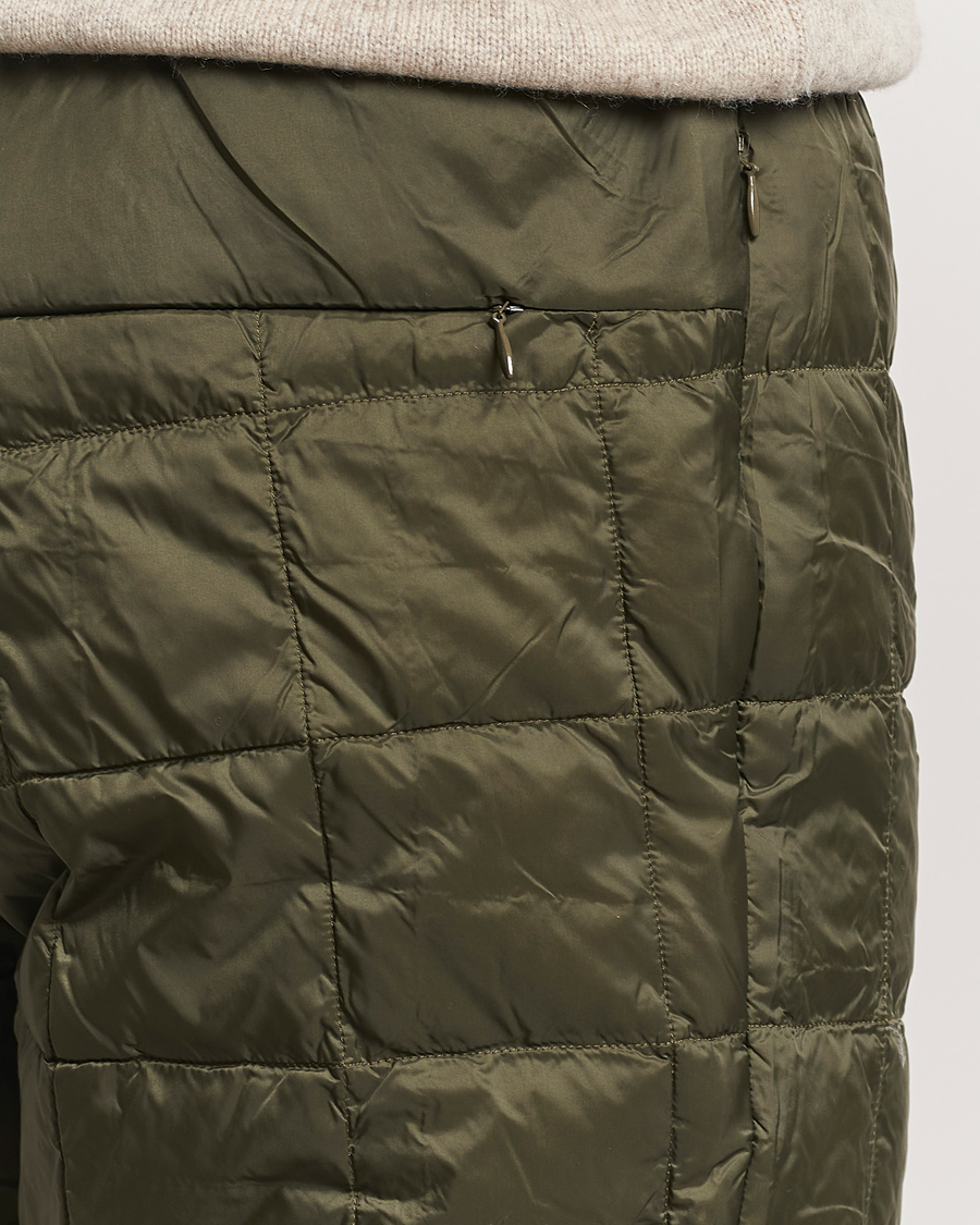 Herre | Bukser | TAION | Regular Straight Down Pants Dark Olive