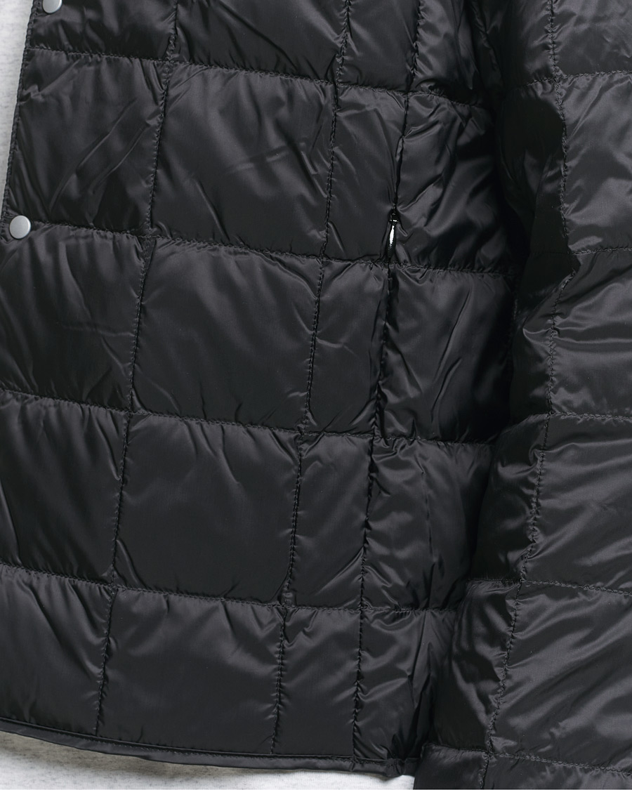 Herre | Jakker | TAION | Crew Neck Button Down Jacket Black
