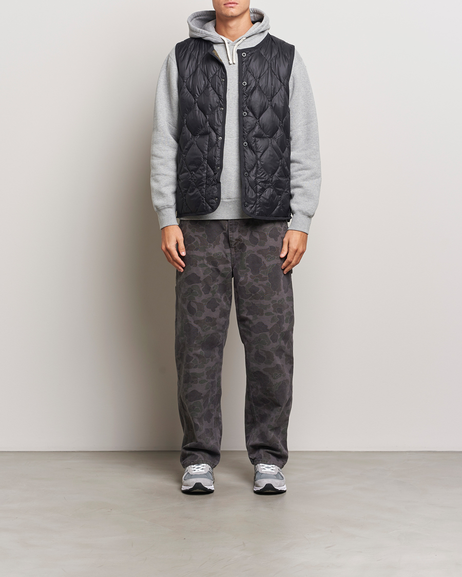 Herre | Jakker | TAION | Military Crew Neck Down Vest Black