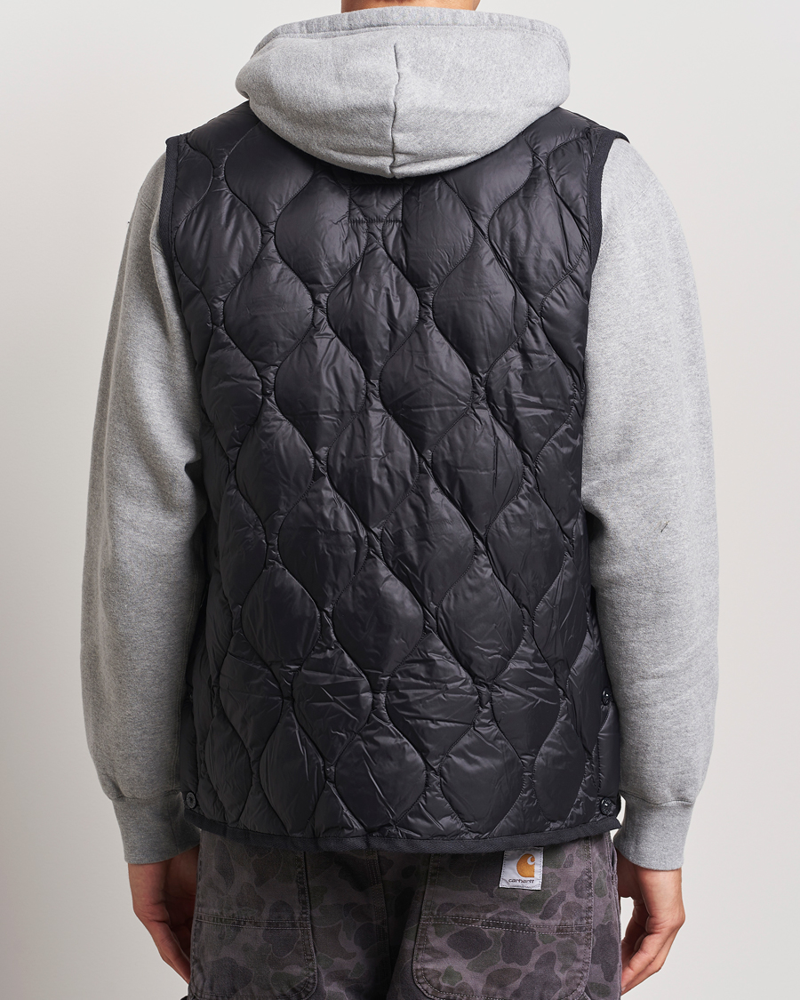 Herre | Jakker | TAION | Military Crew Neck Down Vest Black
