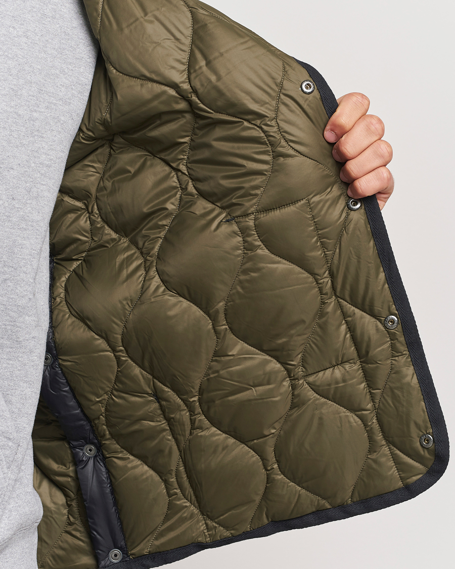 Herre | Jakker | TAION | Military Crew Neck Down Vest Black