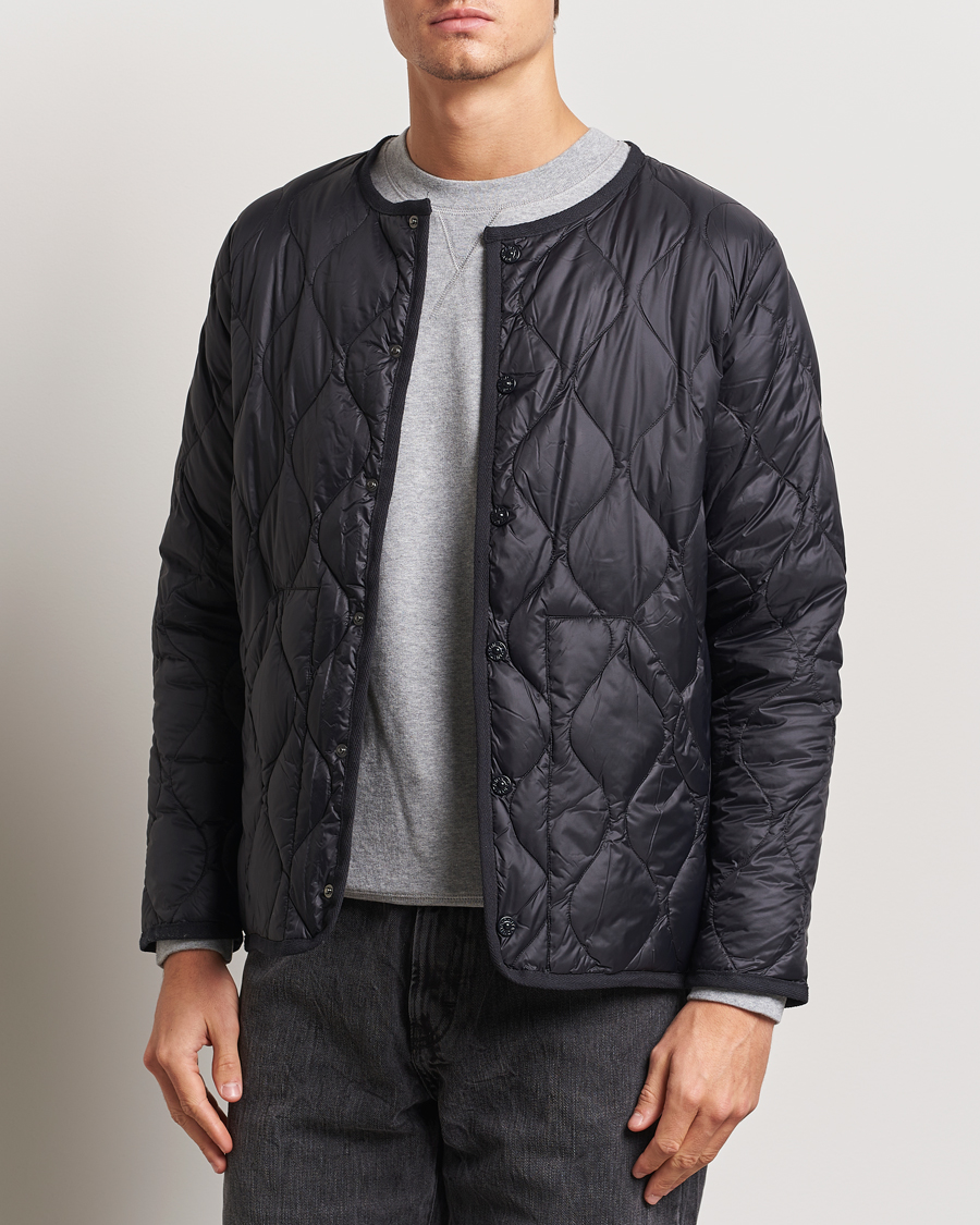 Herre | Jakker | TAION | Military Crew Neck Down Jacket Black