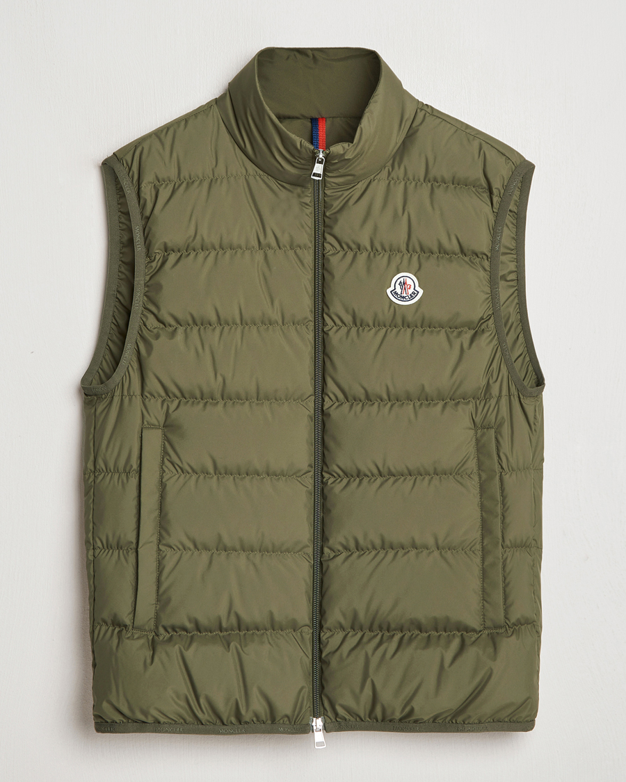 Herre | Jakker | Moncler | Contrin Down Vest Military