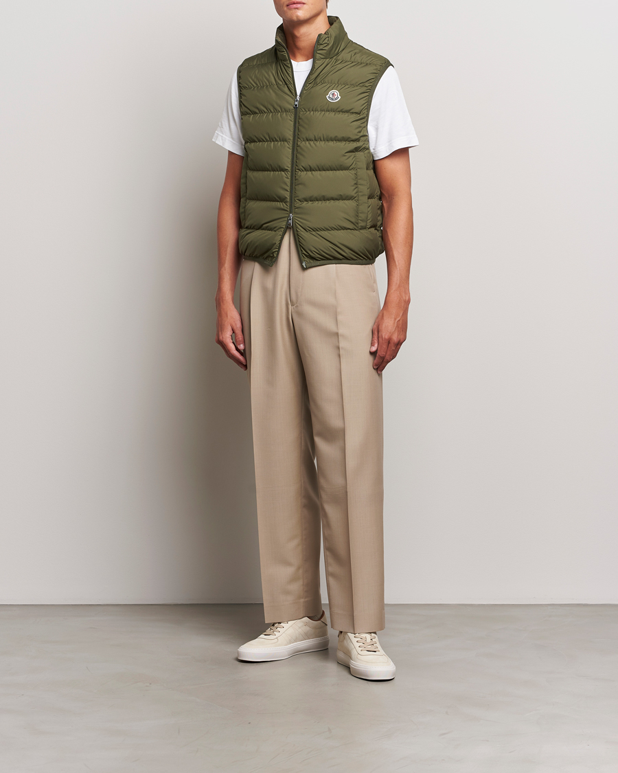 Herre | Jakker | Moncler | Contrin Down Vest Military