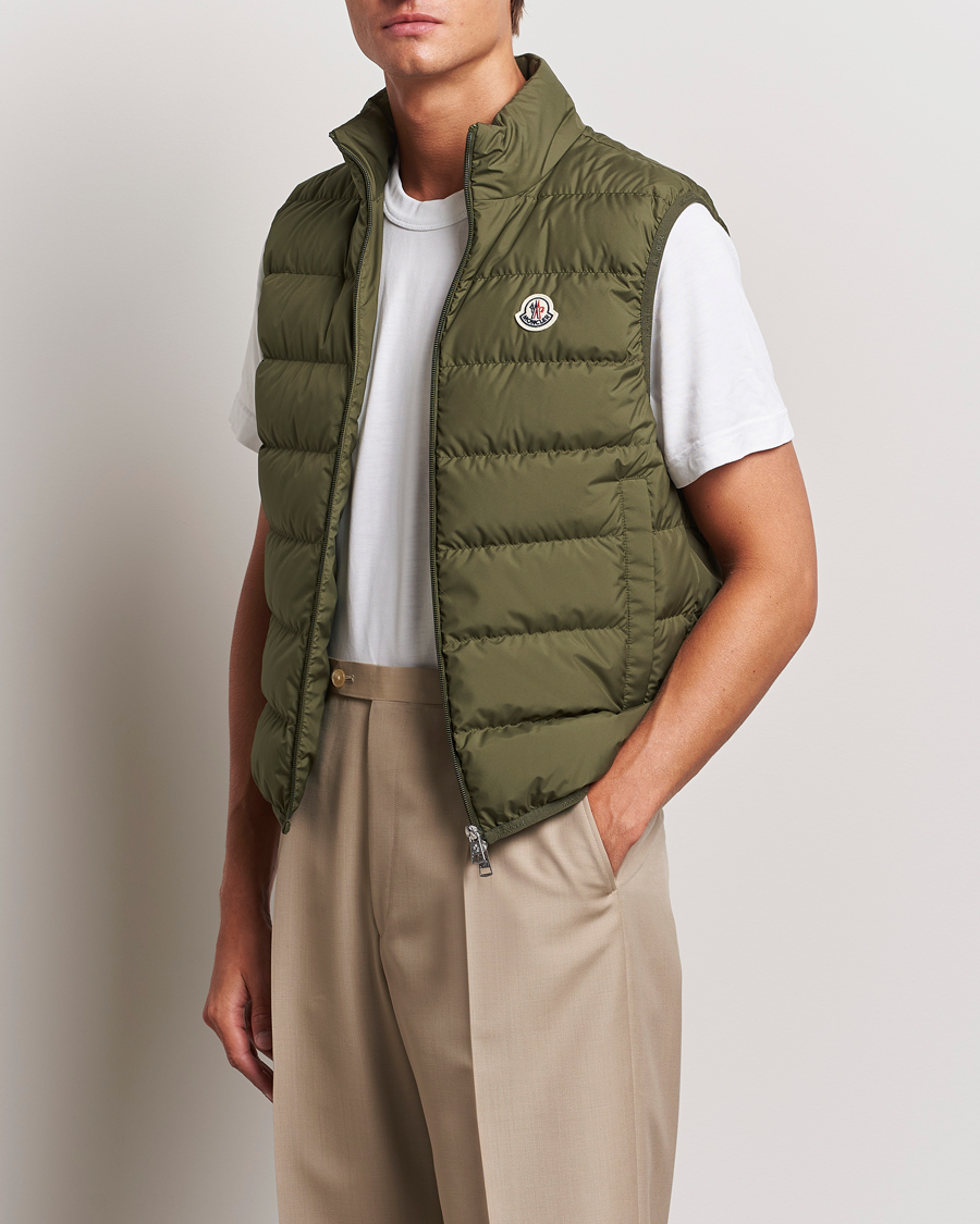 Herre | Jakker | Moncler | Contrin Down Vest Military