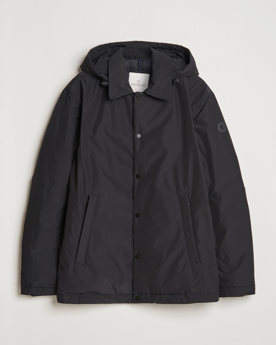 Herre | Jakker | Moncler | Sella Nylon Coat Black