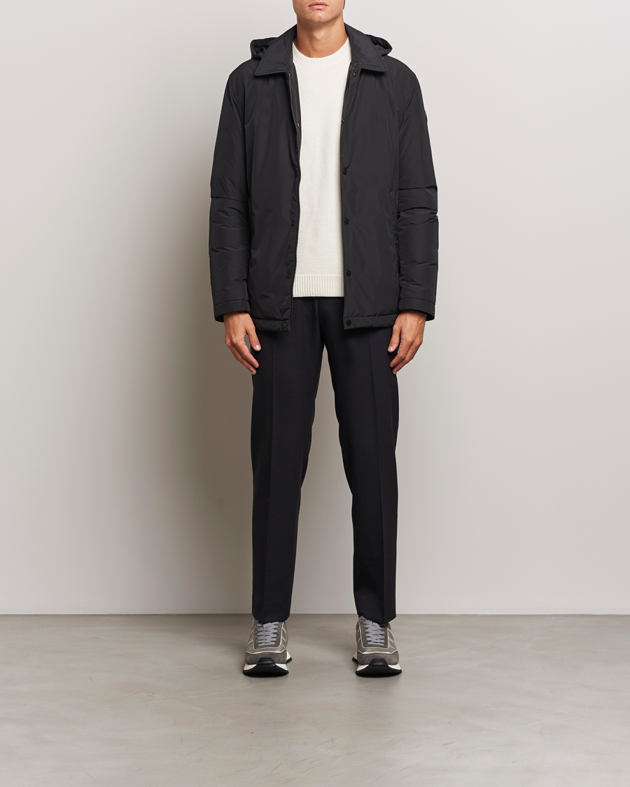Herre | Jakker | Moncler | Sella Nylon Coat Black