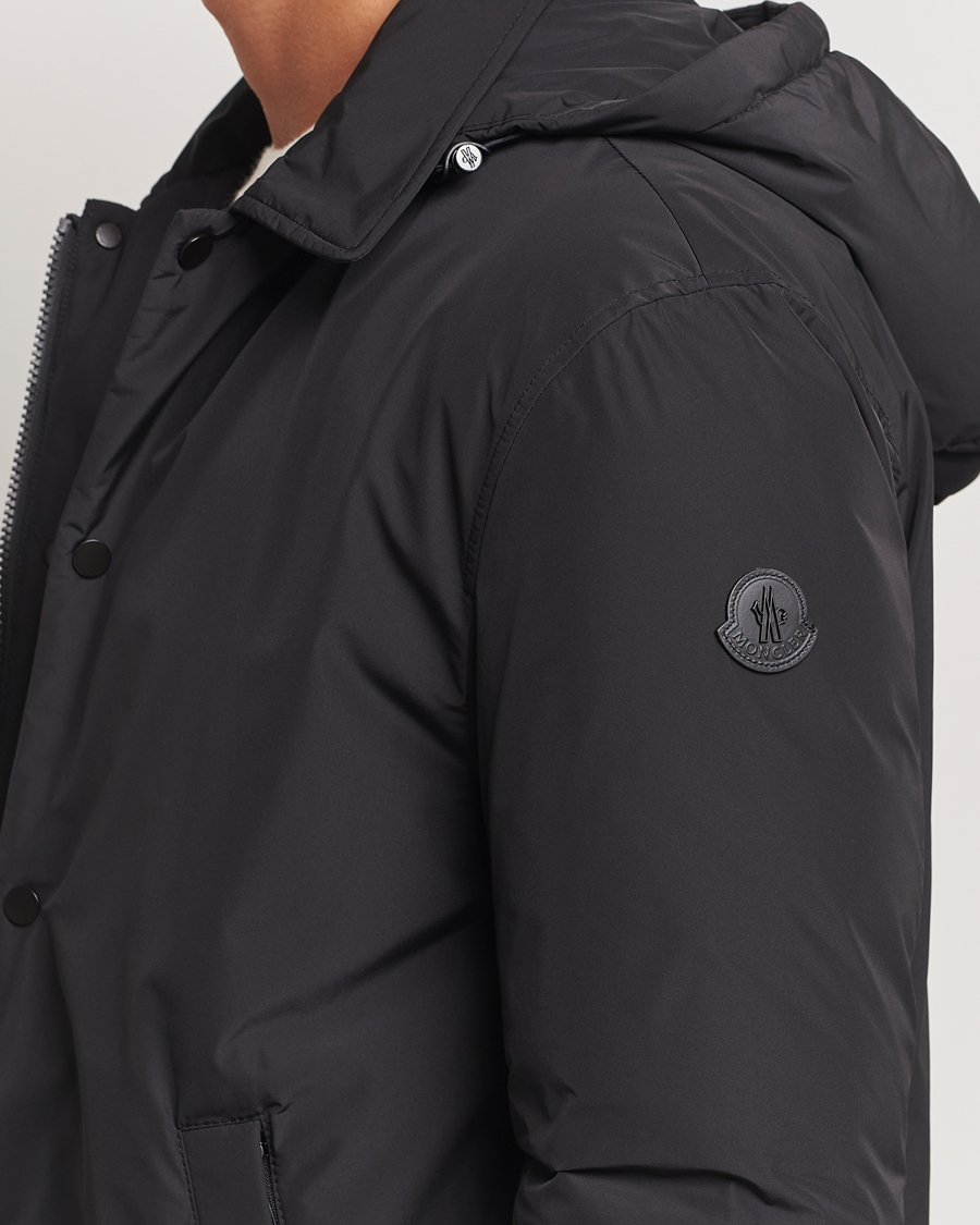 Herre | Jakker | Moncler | Sella Nylon Coat Black