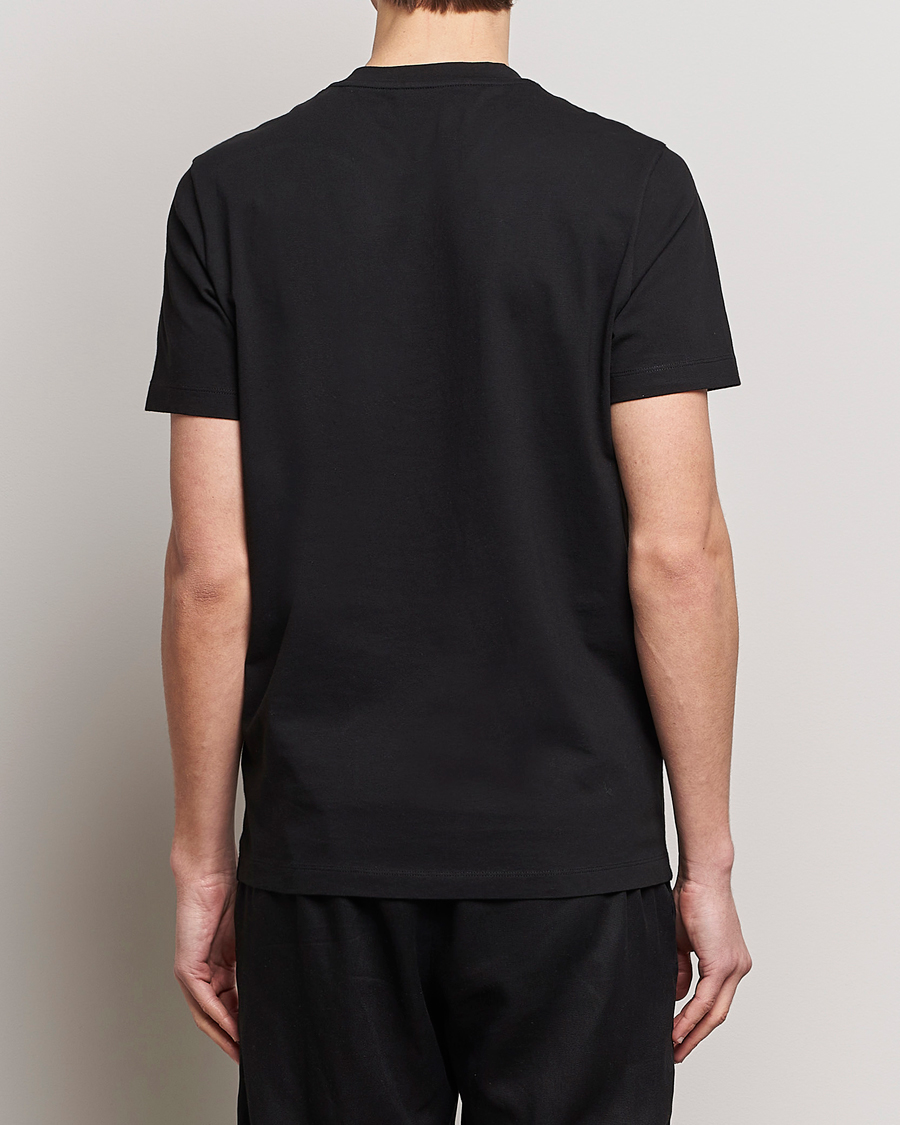 Herre | T-Shirts | Moncler | Lettering Logo T-Shirt Black
