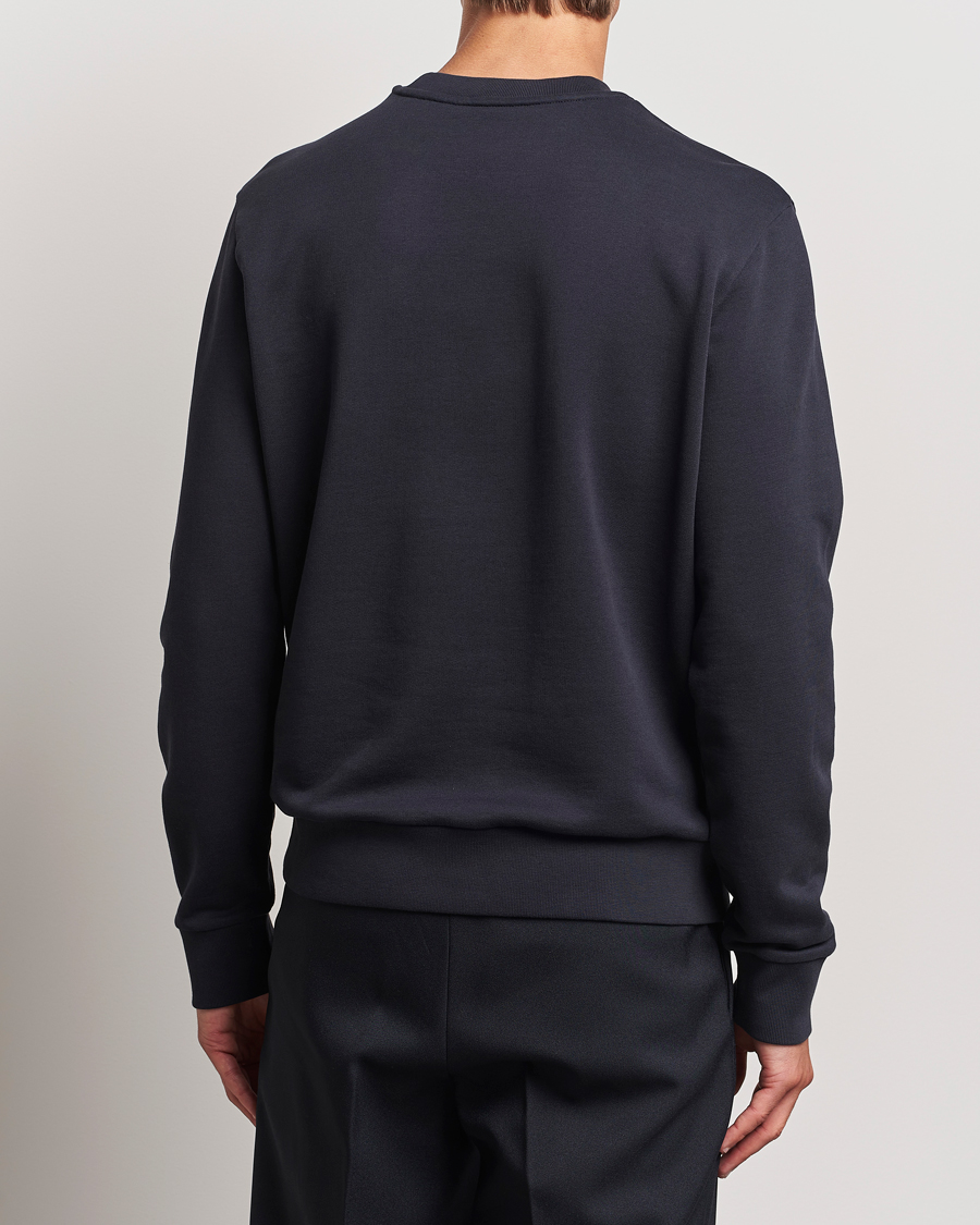 Herre | Trøjer | Moncler | Lettering Logo Sweatshirt Navy