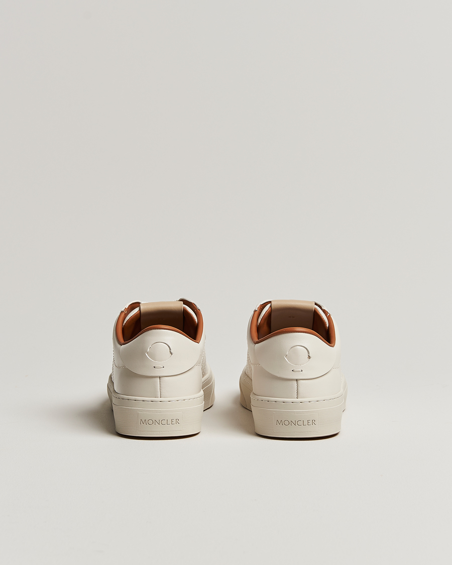 Herre | Moncler Monclub Sneakers White Calf | Moncler | Monclub Sneakers White Calf