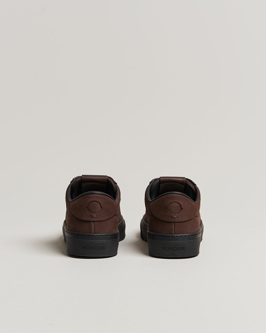 Herre | Moncler Monclub Sneakers Brown Suede | Moncler | Monclub Sneakers Brown Suede
