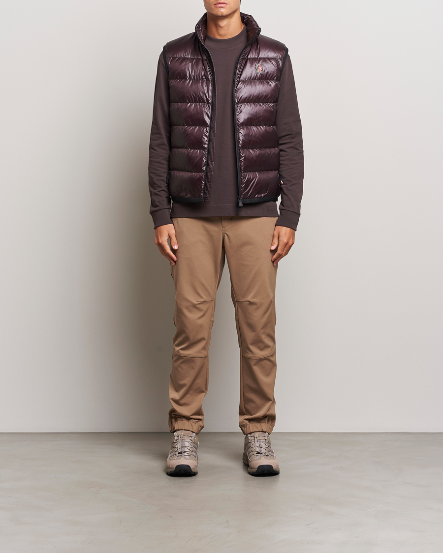 Herre | Jakker | Moncler Grenoble | Down Vest Brown