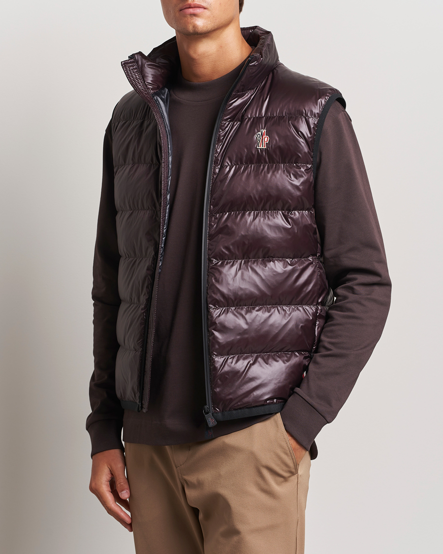 Herre | Jakker | Moncler Grenoble | Down Vest Brown
