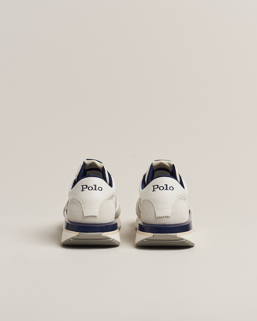 Herre | Polo Ralph Lauren Train 89 PP Sneaker Deckwash White/Newport Navy | Polo Ralph Lauren | Train 89 PP Sneaker Deckwash White/Newport Navy