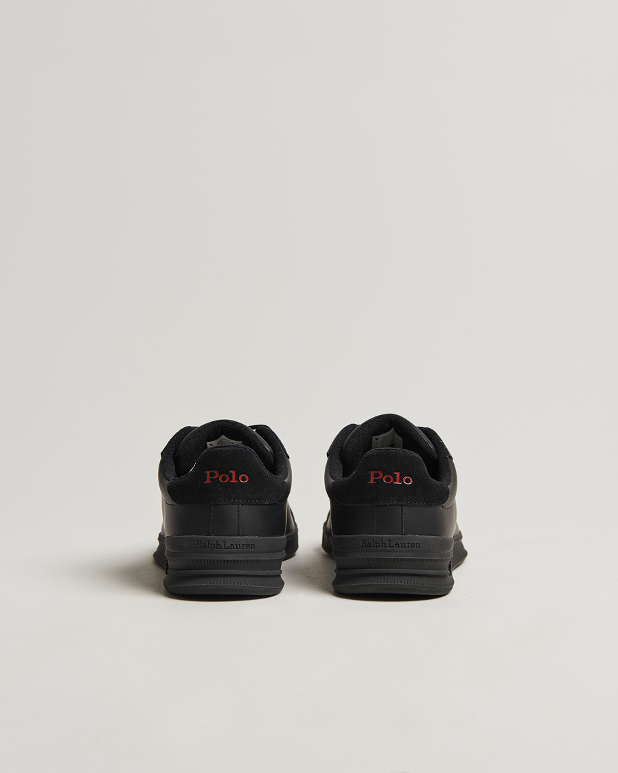 Herre | Polo Ralph Lauren Heritage Court II High Sneaker Black/Red | Polo Ralph Lauren | Heritage Court II High Sneaker Black/Red