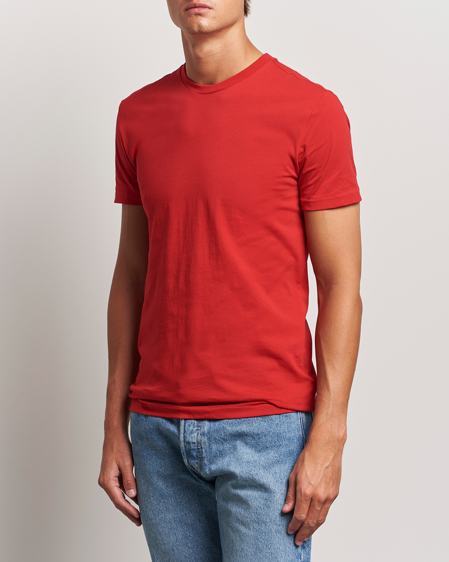 Herre | T-Shirts | Polo Ralph Lauren | 3-Pack Crew Neck T-Shirt Blue/Navy/Red