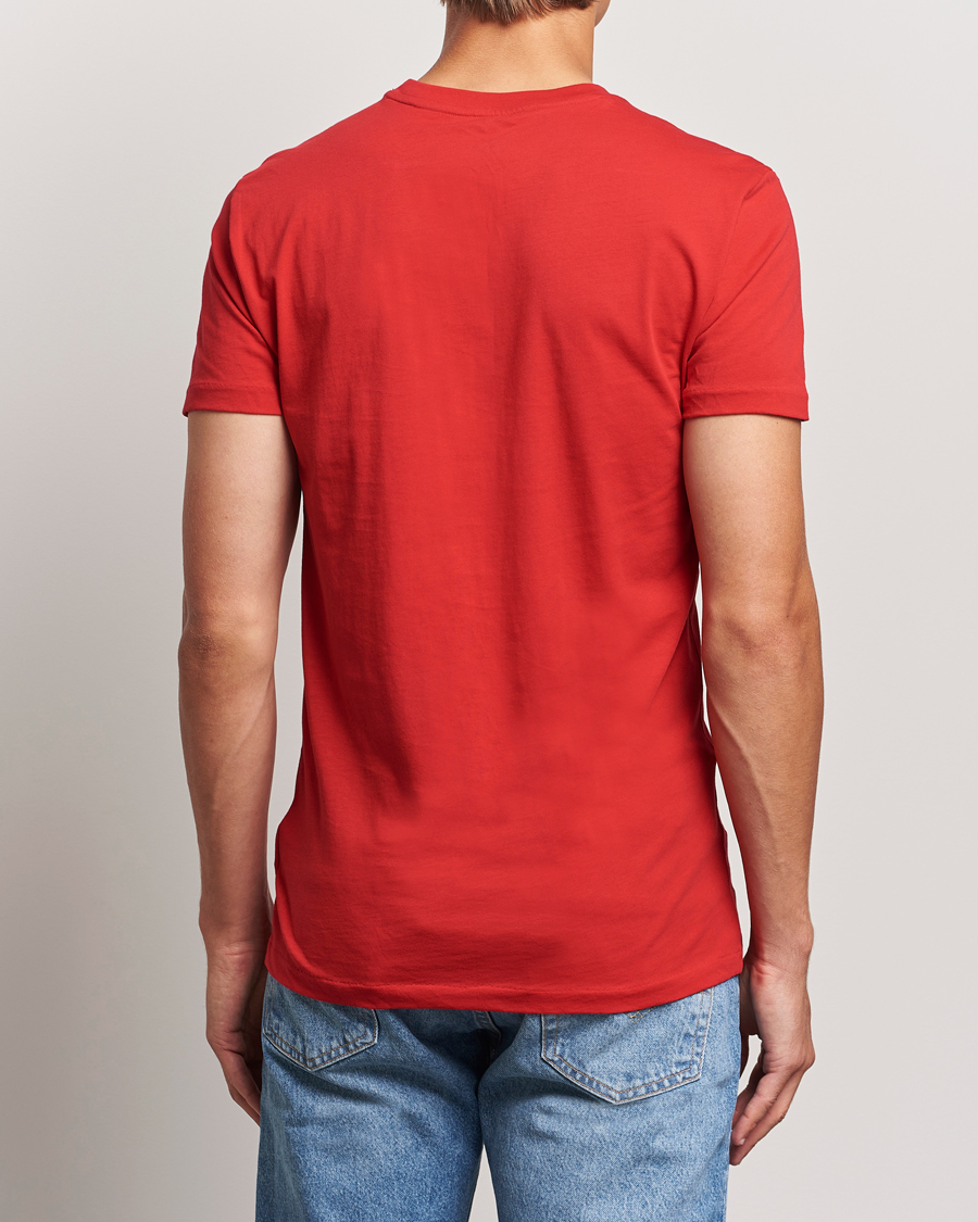 Herre | T-Shirts | Polo Ralph Lauren | 3-Pack Crew Neck T-Shirt Blue/Navy/Red