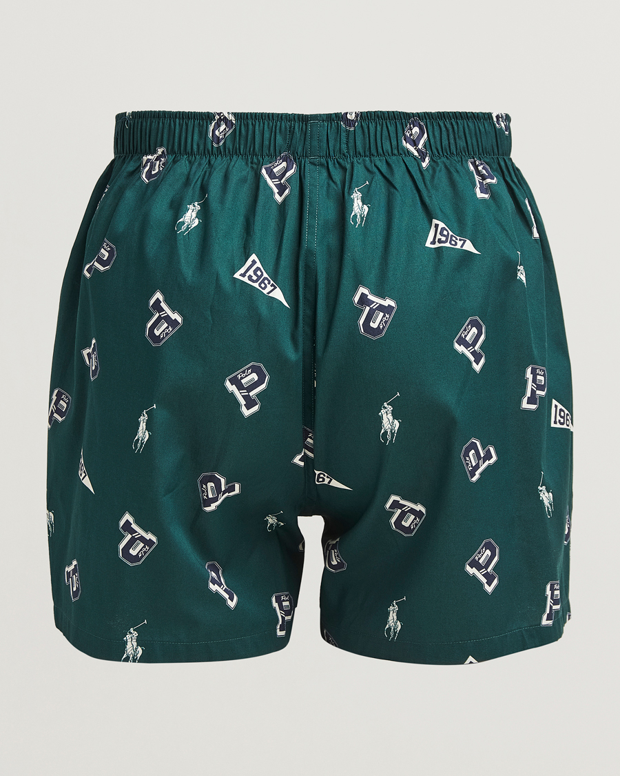 Herre | Undertøj | Polo Ralph Lauren | 3-Pack Woven Boxer Stripe/All Over Print/Navy