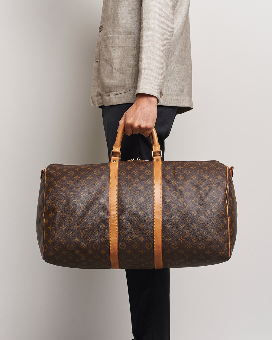 Herre | Louis Vuitton Pre-Owned Keepall 50 Bag Monogram | Louis Vuitton Pre-Owned | Keepall 50 Bag Monogram