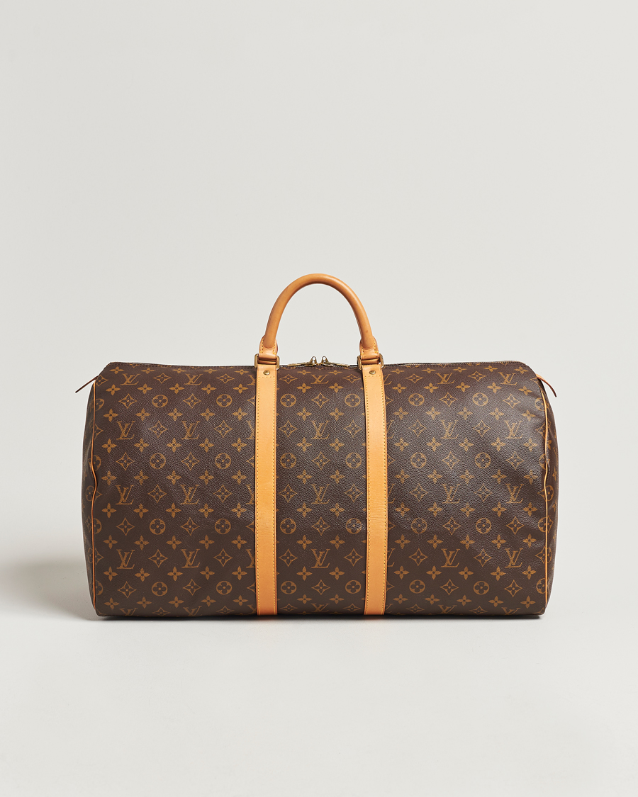 Herre | Louis Vuitton Pre-Owned Keepall 55 Bag Monogram | Louis Vuitton Pre-Owned | Keepall 55 Bag Monogram