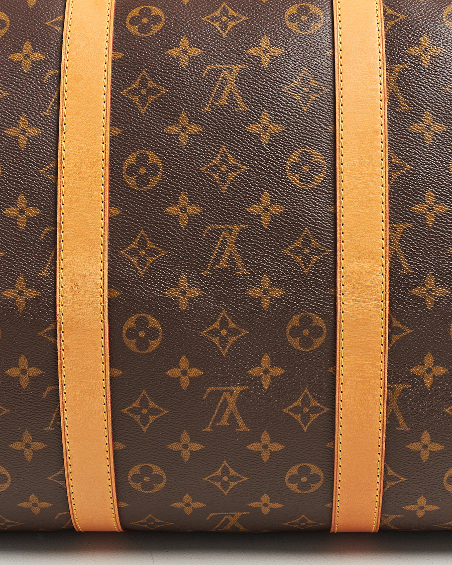 Herre | Louis Vuitton Pre-Owned Keepall 55 Bag Monogram | Louis Vuitton Pre-Owned | Keepall 55 Bag Monogram