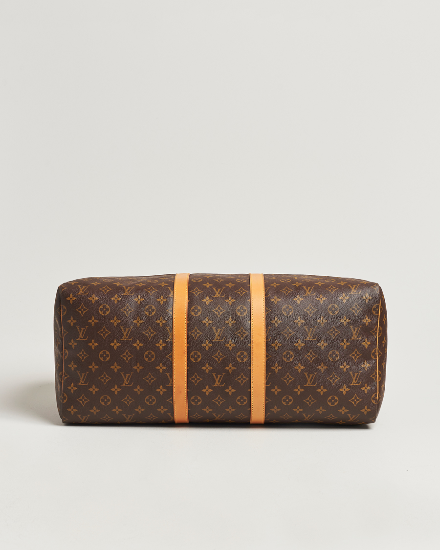 Herre | Louis Vuitton Pre-Owned Keepall 55 Bag Monogram | Louis Vuitton Pre-Owned | Keepall 55 Bag Monogram