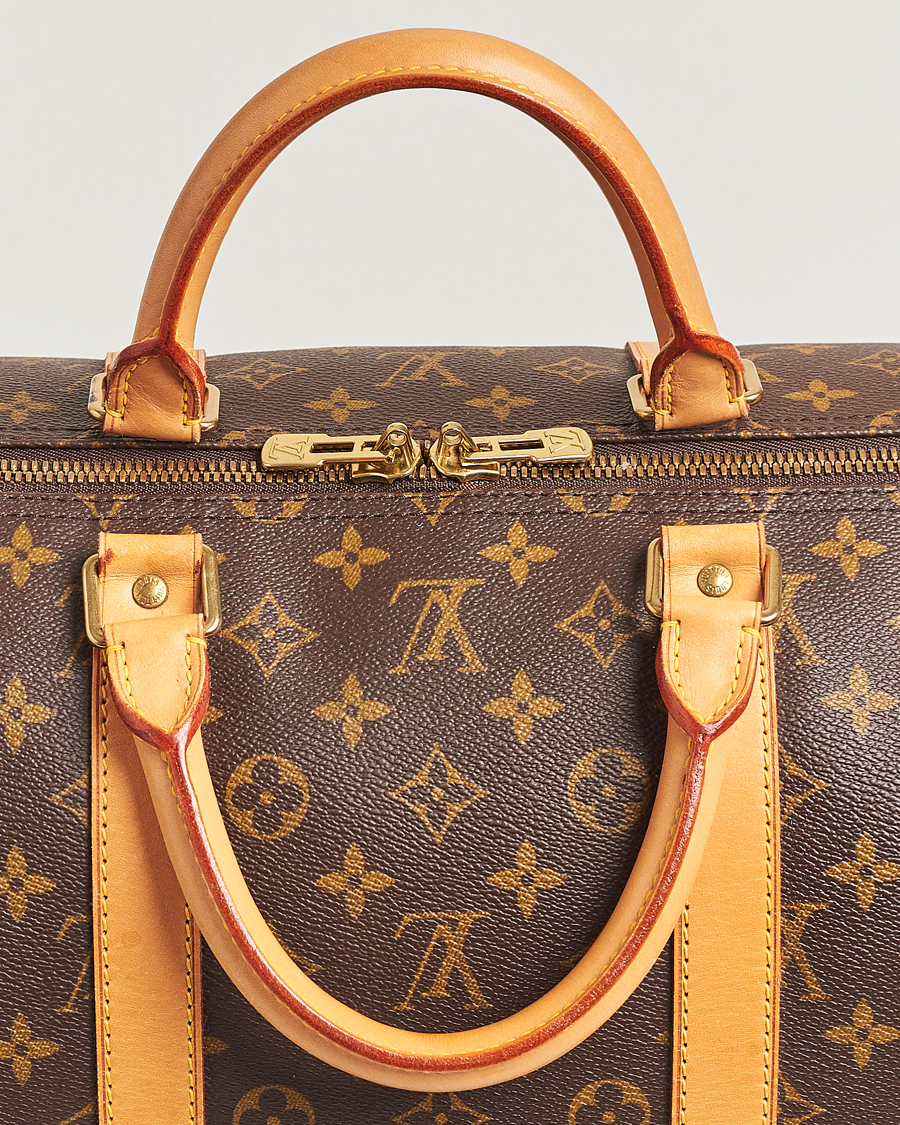 Herre | Louis Vuitton Pre-Owned Keepall 55 Bag Monogram | Louis Vuitton Pre-Owned | Keepall 55 Bag Monogram