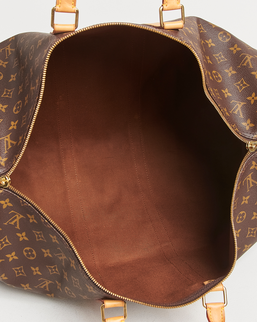 Herre | Louis Vuitton Pre-Owned Keepall 55 Bag Monogram | Louis Vuitton Pre-Owned | Keepall 55 Bag Monogram
