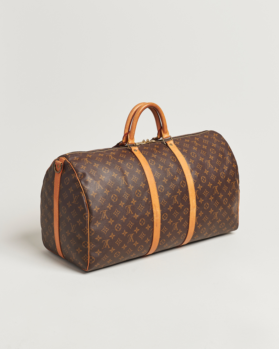 Herre | Pre-Owned & Vintage Bags | Louis Vuitton Pre-Owned | Keepall Bandoulière 55 Monogram 