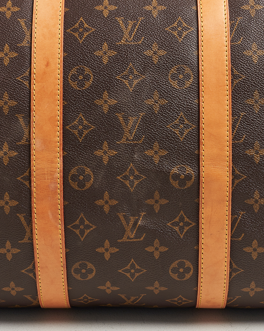 Herre | Louis Vuitton Pre-Owned Keepall 55 Bag Monogram | Louis Vuitton Pre-Owned | Keepall 55 Bag Monogram