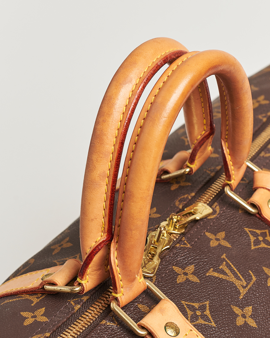 Herre | Louis Vuitton Pre-Owned Keepall 55 Bag Monogram | Louis Vuitton Pre-Owned | Keepall 55 Bag Monogram
