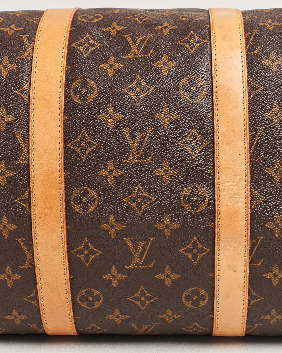 Herre | Louis Vuitton Pre-Owned Keepall 55 Bag Monogram | Louis Vuitton Pre-Owned | Keepall 55 Bag Monogram