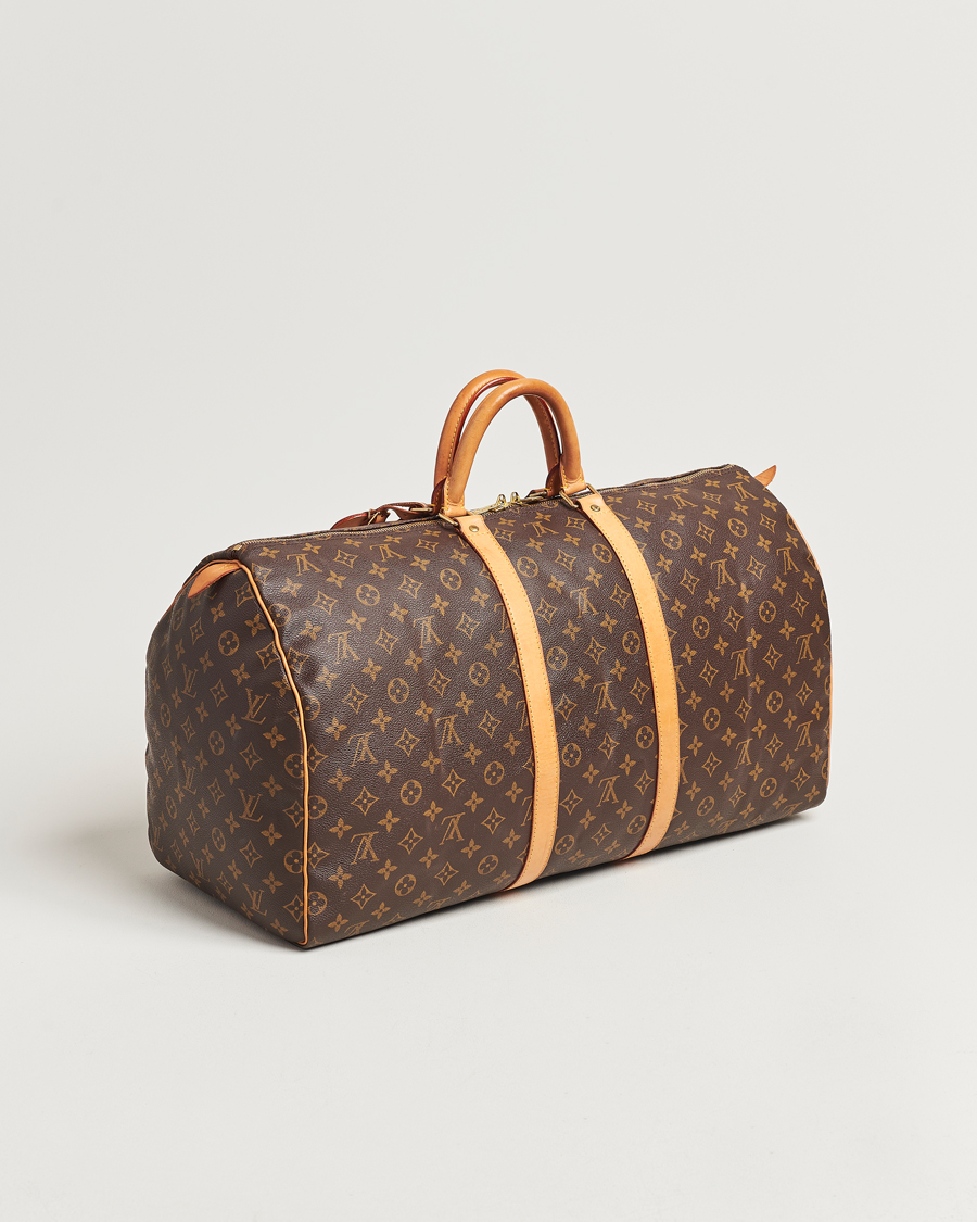Herre | Louis Vuitton Pre-Owned Keepall 55 Bag Monogram | Louis Vuitton Pre-Owned | Keepall 55 Bag Monogram