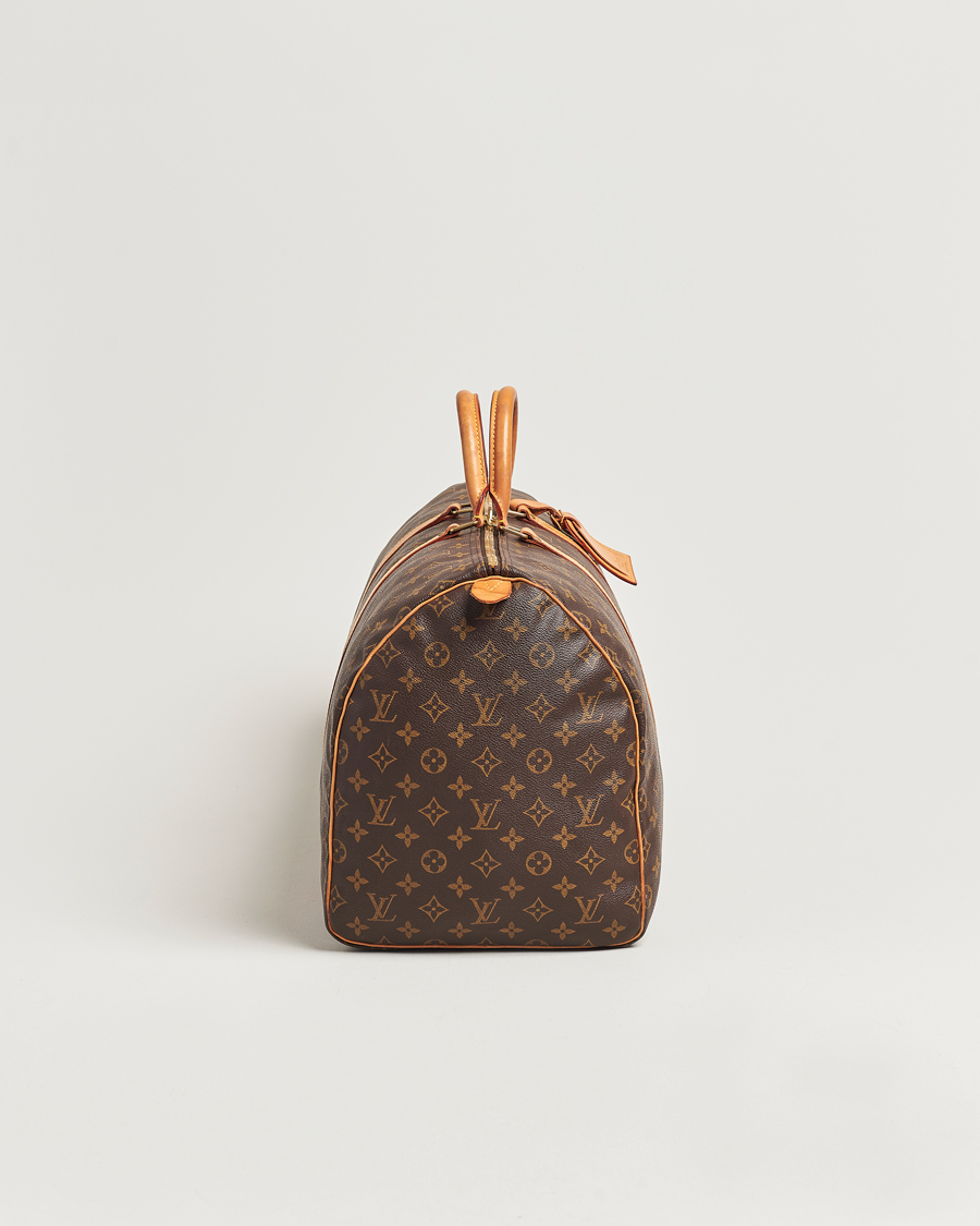 Herre | Louis Vuitton Pre-Owned Keepall 55 Bag Monogram | Louis Vuitton Pre-Owned | Keepall 55 Bag Monogram