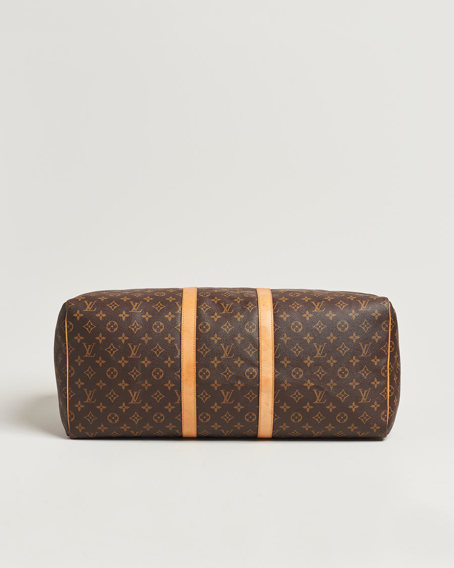 Herre | Louis Vuitton Pre-Owned Keepall 55 Bag Monogram | Louis Vuitton Pre-Owned | Keepall 55 Bag Monogram