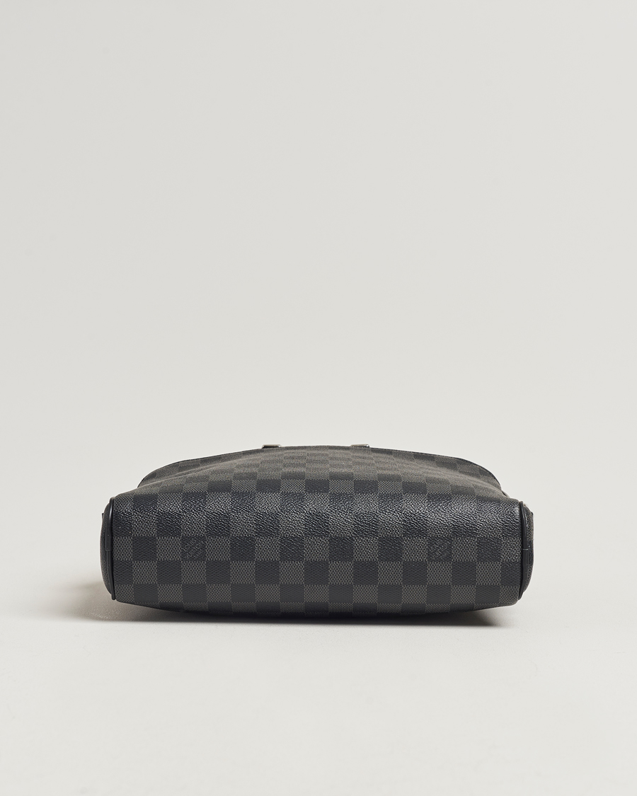 Herre | Louis Vuitton Pre-Owned Dayton Reporter MM Damier Graphite | Louis Vuitton Pre-Owned | Dayton Reporter MM Damier Graphite