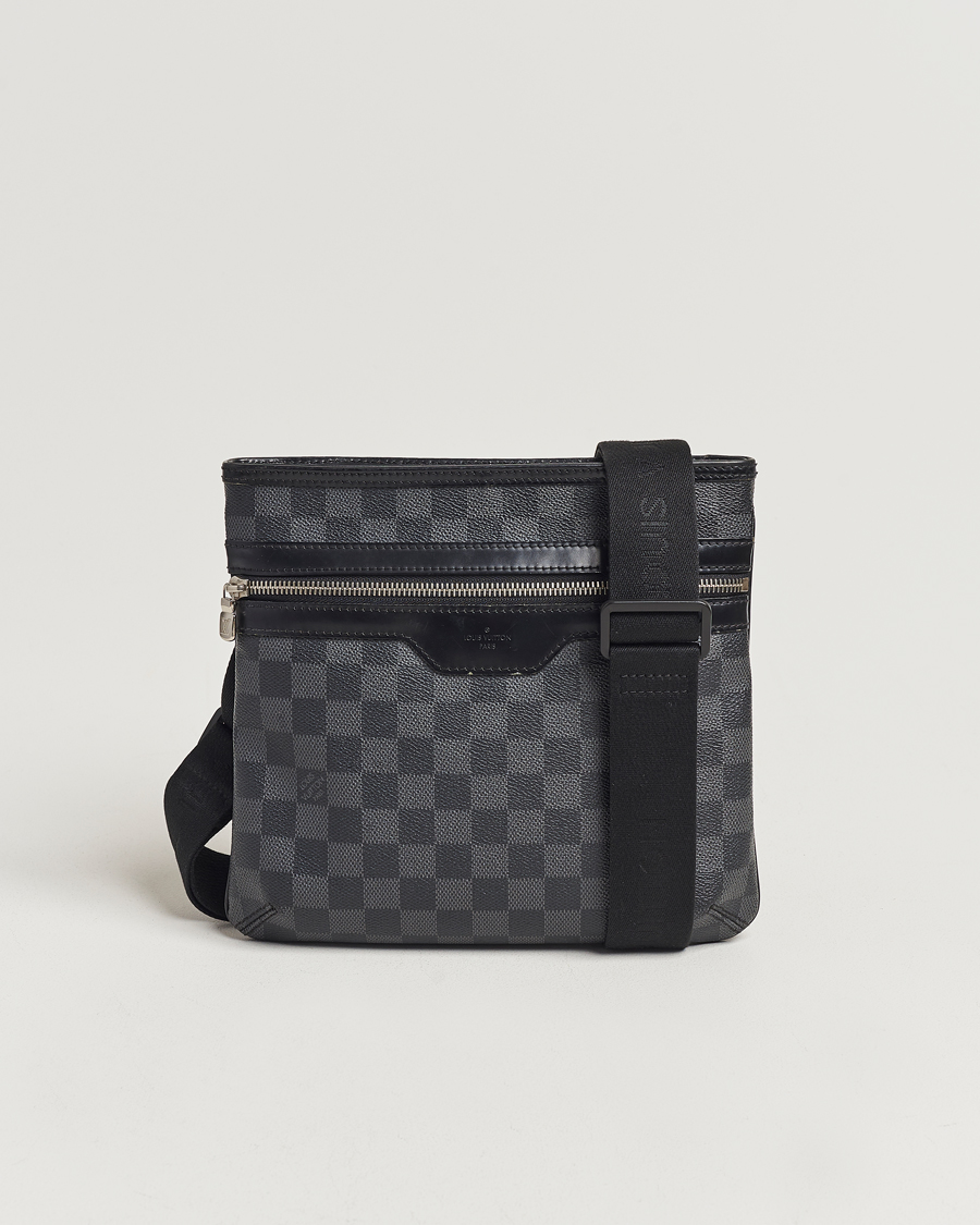 Herre | Louis Vuitton Pre-Owned Thomas Messenger Bag Damier Graphite | Louis Vuitton Pre-Owned | Thomas Messenger Bag Damier Graphite
