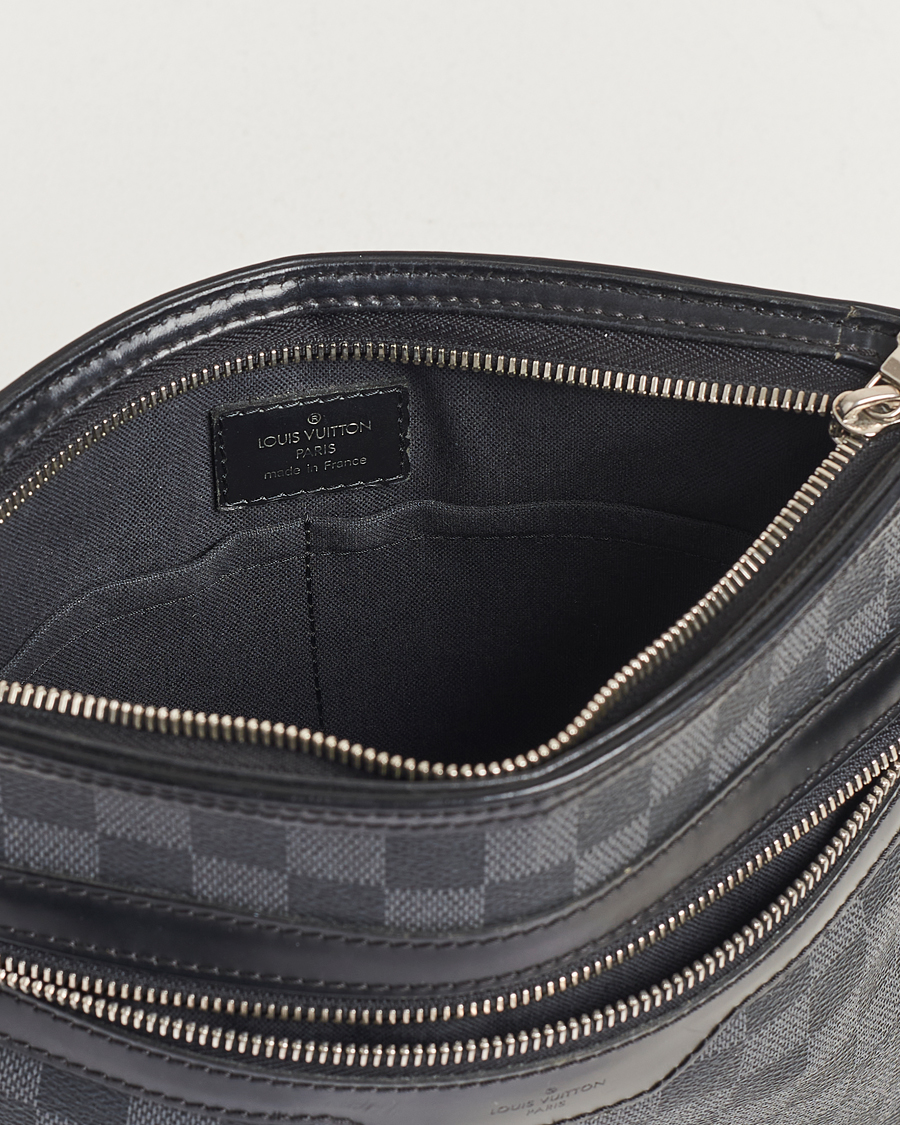 Herre | Louis Vuitton Pre-Owned Thomas Messenger Bag Damier Graphite | Louis Vuitton Pre-Owned | Thomas Messenger Bag Damier Graphite