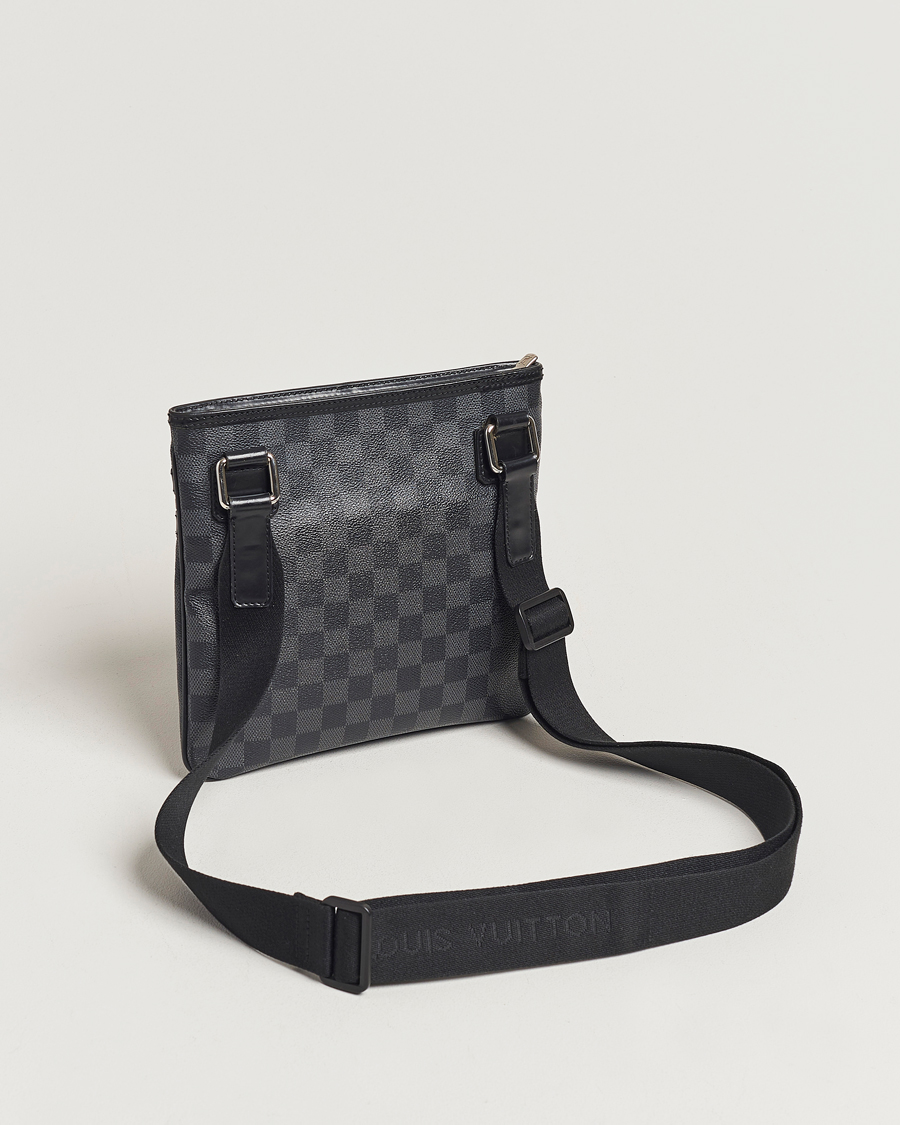 Herre | Louis Vuitton Pre-Owned Thomas Messenger Bag Damier Graphite | Louis Vuitton Pre-Owned | Thomas Messenger Bag Damier Graphite