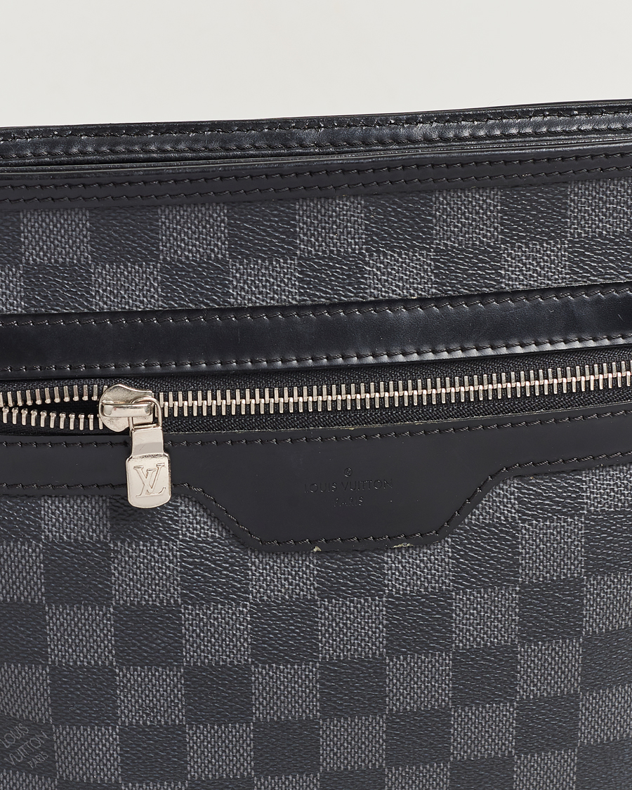 Herre | Louis Vuitton Pre-Owned Thomas Messenger Bag Damier Graphite | Louis Vuitton Pre-Owned | Thomas Messenger Bag Damier Graphite