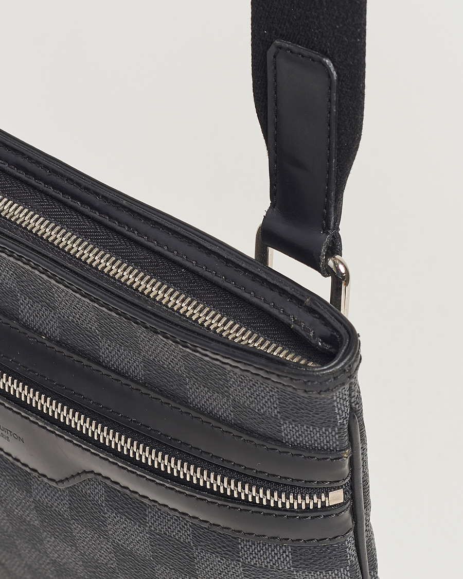 Herre | Louis Vuitton Pre-Owned Thomas Messenger Bag Damier Graphite | Louis Vuitton Pre-Owned | Thomas Messenger Bag Damier Graphite