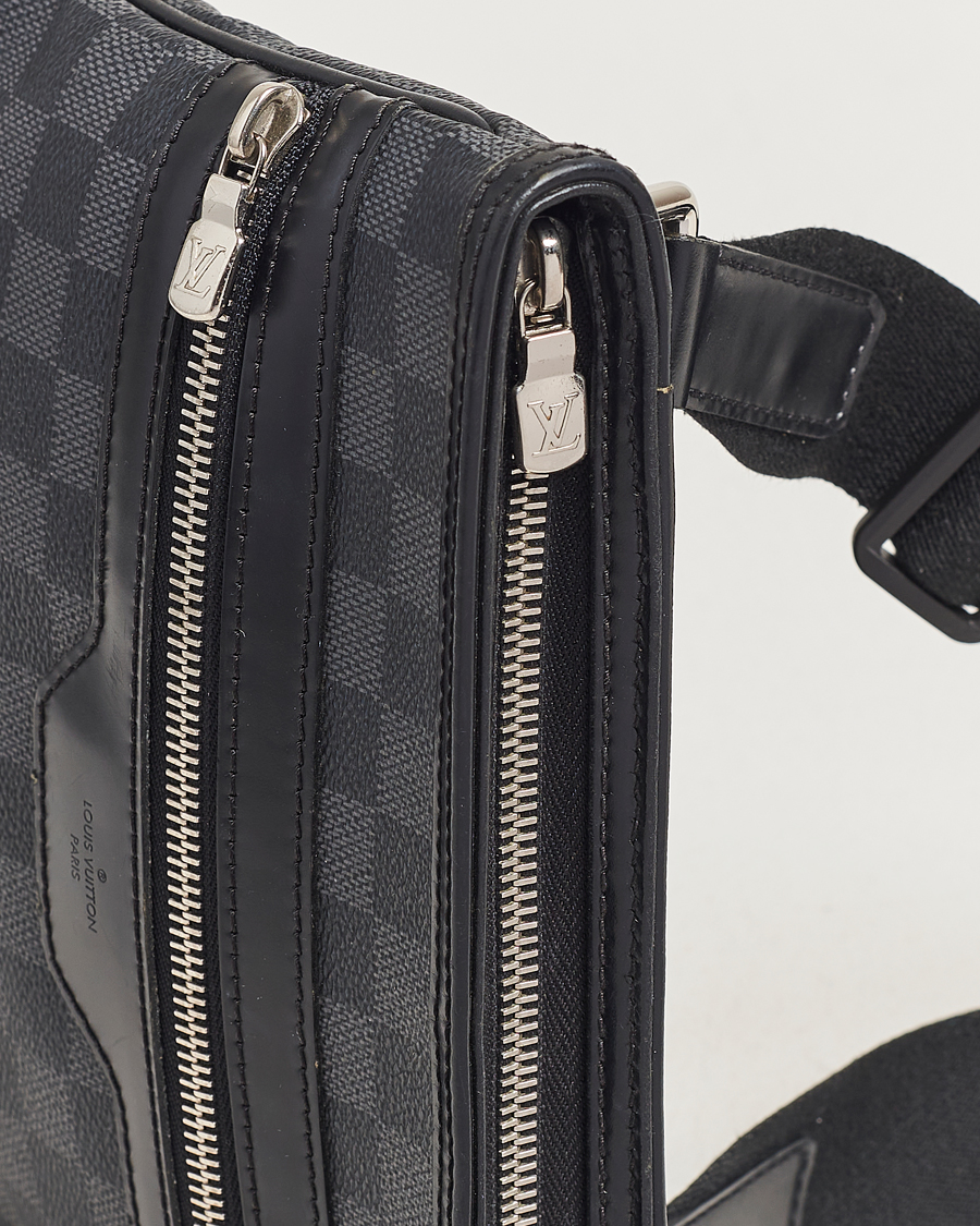 Herre | Louis Vuitton Pre-Owned Thomas Messenger Bag Damier Graphite | Louis Vuitton Pre-Owned | Thomas Messenger Bag Damier Graphite