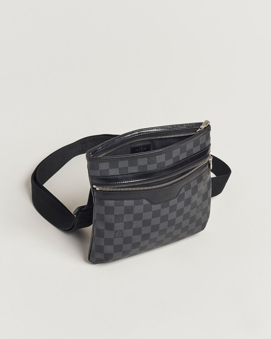 Herre | Louis Vuitton Pre-Owned Thomas Messenger Bag Damier Graphite | Louis Vuitton Pre-Owned | Thomas Messenger Bag Damier Graphite