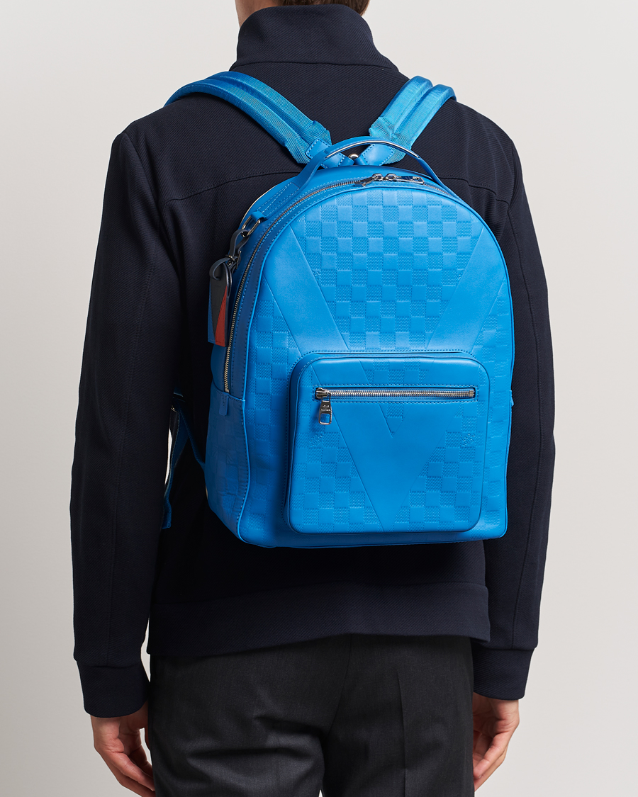 Herre | Tilbehør | Louis Vuitton Pre-Owned | Josh Backpack Limited Edition Infini Blue 