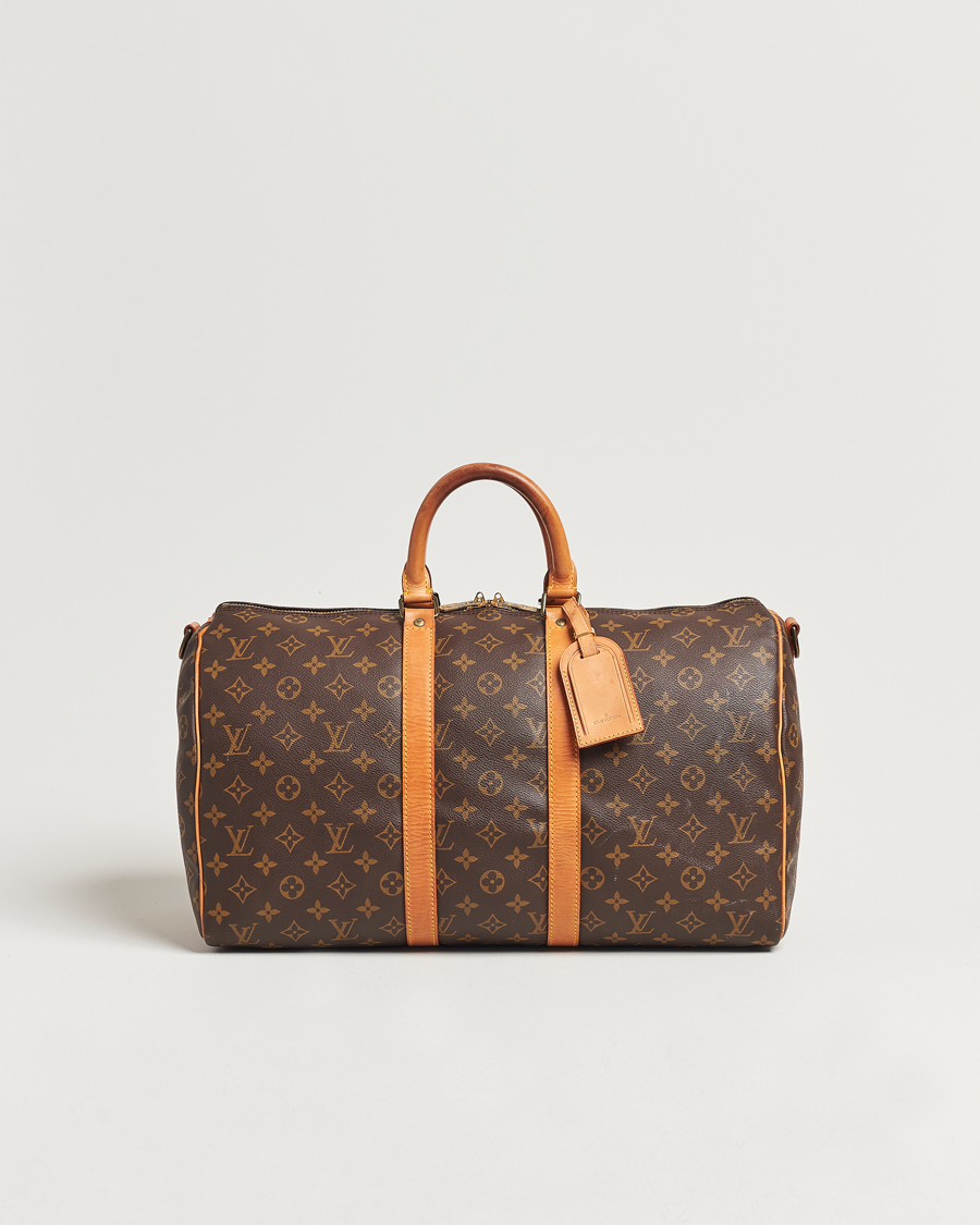 Herre | Louis Vuitton Pre-Owned Keepall Bandoulière 45 Monogram | Louis Vuitton Pre-Owned | Keepall Bandoulière 45 Monogram