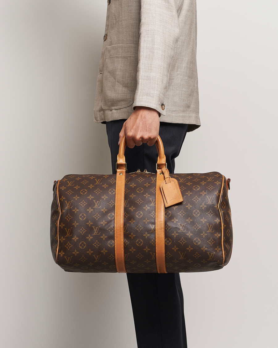 Herre | Louis Vuitton Pre-Owned Keepall Bandoulière 45 Monogram | Louis Vuitton Pre-Owned | Keepall Bandoulière 45 Monogram